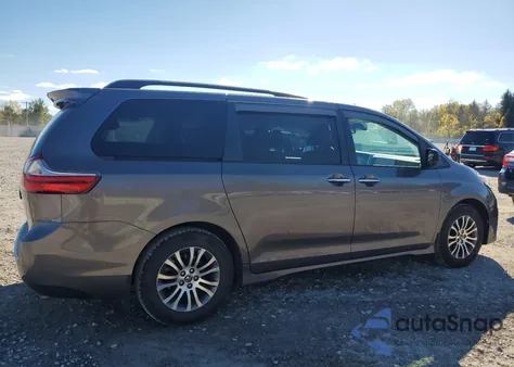 2018 Toyota Sienna Xle из США, поврежденный, VIN 5TDYZ3DC9JS960480